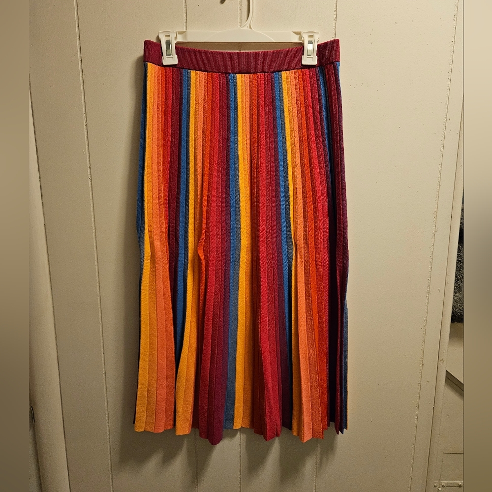 GAP Multicolor Striped Skirt